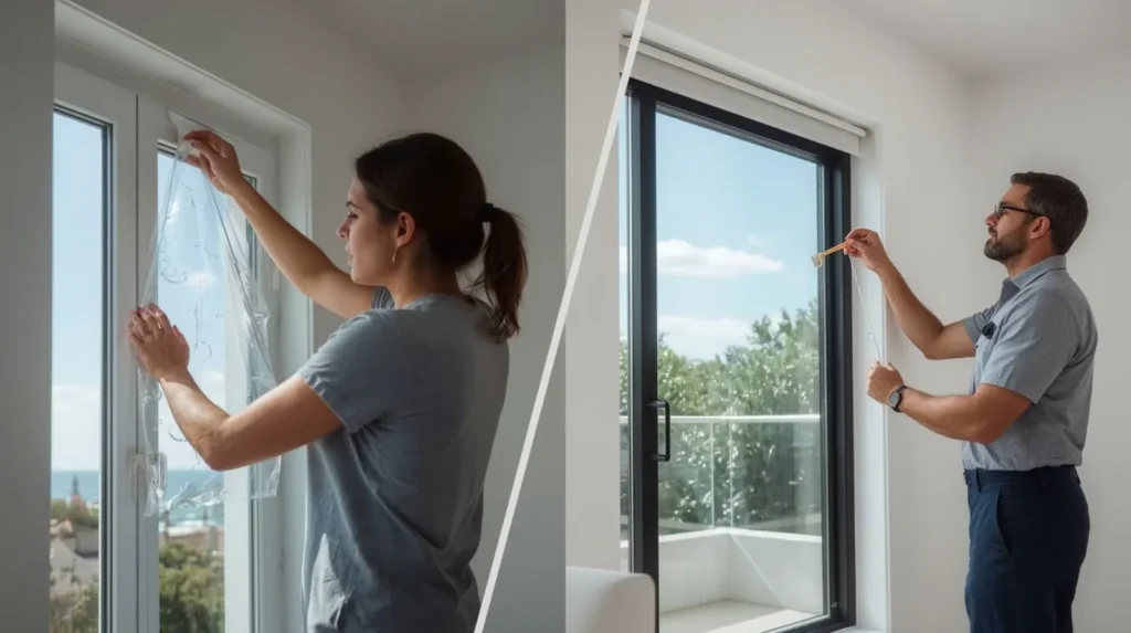 Cost of Window Film Installation vs. Buying Film Yourself