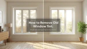 how to remove old window tint